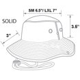 thumbnail image 5 of Summer Outdoor Boonie Hunting Fishing Safari  Bucket Sun Hat with adjustable strap, 5 of 5