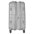 thumbnail image 3 of Olympia Denmark Valise Cabine Extensible à Roulettes Pivotantes de 21 Pouces, Argent, 3 of 7