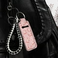 thumbnail image 3 of Yuyamidu Cute Pig Chapstick Holder Keychain for Women Lightweight Lipstick Sleeve Pouch Portable Lip Gloss Holder Heart Lip Balm Holder Keyring for Lipstick, Pink, 3 of 6