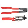 thumbnail image 1 of CV Joint Boot Clamp, Durable Antirouille 2pcs Voiture Bande Outils Fixés pour la Réparation Automobile, 1 of 8