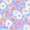 Pink Daisy, variant on FORMRS 3 Ring Binder with Pockets 1.5" D-Rings Clip Board 200 Sheets Capacity, Pink Daisy