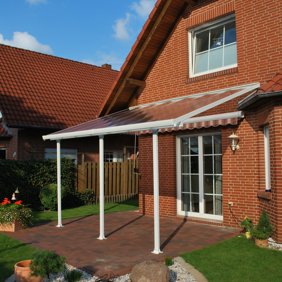 Palram Feria 10 X 10 Patio Cover White Walmart Com