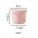 thumbnail image 3 of Caja de silicona dura para almuerzo, contenedor portátil para ensalada con tapa. Rosa 250ml, 3 of 4