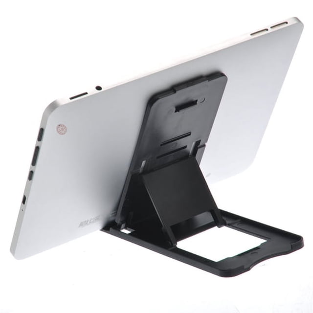 Miangastore Adjustable Foldable Tablet PC Stand Holder Black 1Set