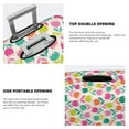 thumbnail image 5 of Daiia Tulips Flowers Luggage Cover, Thickened Washable Travel Luggage Covers, Elastic Unique Baggage Covers for 18-20 inch Luggage-Small, 5 of 9