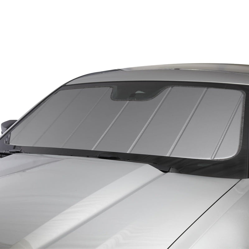 CoverCraft Silver Sunscreen Folding Sun Shade Custom Fit Heat Shield UV10911SV 