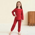 thumbnail image 7 of BLVB Boys Girls Fall Clothes Set Long Sleeve Tops T-Shirt and Jogger Pants Casual Outfits Loungewear for 5-14 Years Kids, 7 of 7