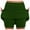 Green, variant on Athletic Skorts for Women Summer Elastic High Waisted Tennis Golf Skirts with Shorts Underneath Pockets