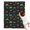 Game Controller Black Pattern-1, variant on Game Controller Black Pattern Sherpa Fleece Throw Blanket,Soft Plush,Warm,All Season,Cozy Fuzzy Flannel Blanket for Sofa Bed Couch Living Room Chair,30"x40"