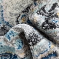 thumbnail image 4 of Well Woven Taura Blue & Grey Runner Rug 2'3" x 7'3" Boho Medallion, 4 of 7