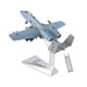 thumbnail image 2 of Modelo a escala 1/72 de avión, estatua de avión de juguete de simulación, modelo de caza con base Gris, 2 of 9