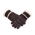 thumbnail image 1 of Sonducket 1 par de guantes de felpa deportivos elásticos transpirables para hombres y mujeres, guantes cálidos para invierno, senderismo, guantes y mitones Marrón, 1 of 6