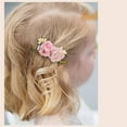 thumbnail image 2 of Sonducket Pinza para el pelo de 3 piezas, decoración para la cabeza, tamaño compacto, ahorro de espacio, accesorios para mujer, alfileres de flores Type10 NO10 Sonducket AP007030-04, 2 of 6