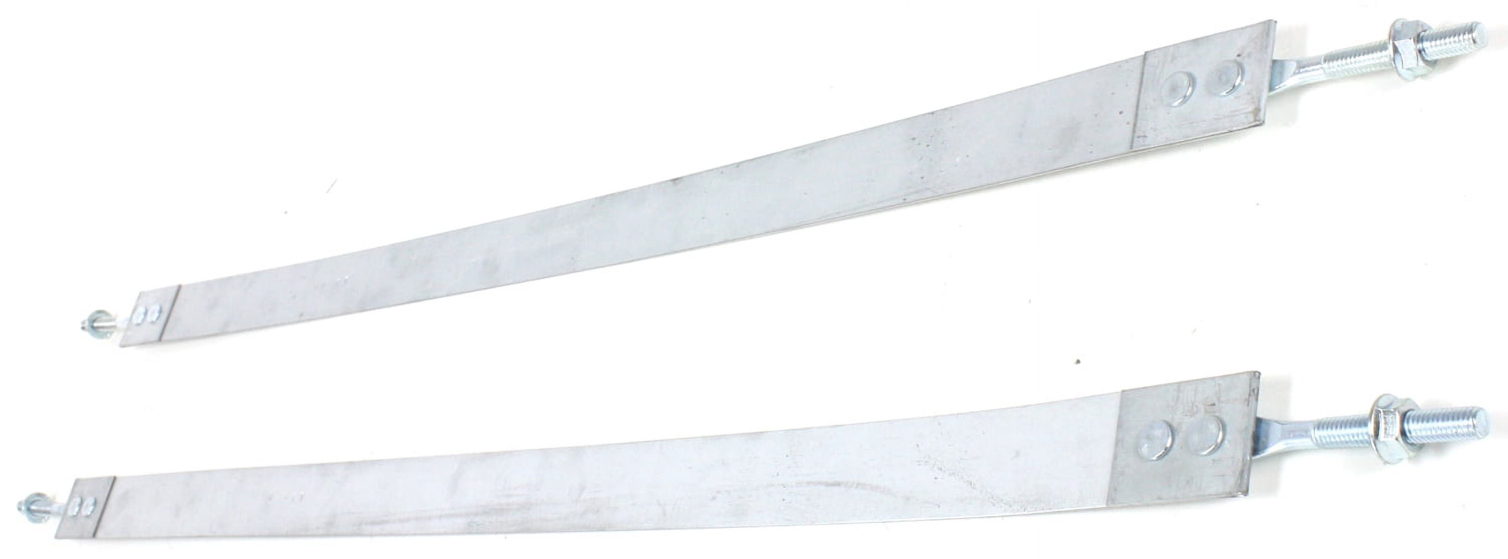 Fuel Tank Strap Compatible With 1973-1974, 1987-1991 Chevrolet Blazer 1973-1986 C10 Suburban 8Cyl 6Cyl 5.0L 4.1L 5.7L 4.8L 7.4L 6.2L Set of 2