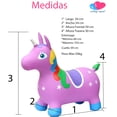 thumbnail image 4 of Brincolin inflable infantil ecobaby original unicornio, 4 of 6