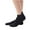 Black #1, variant on Socks for Women Gifts Women's Thin Comfortable and Breathable Solid Color Short Casual Socks 1PC