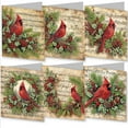 thumbnail image 1 of Christmas DIY Greeting Cards Set, 5D Craft Kit for Creating Memorable Holiday Moments, Diverse Festive Designs, Easy Instructions, High-Quality Cardstock & Resin, 1 of 8