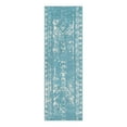 thumbnail image 3 of Unique Loom Lennon Collection Area Rug - Zal (2' x 6' 1" Runner Light Blue/Ivory), 3 of 7