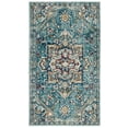 thumbnail image 2 of SAFAVIEH Savannah Dafina Faded Transitional Polyester Area Rug, Blue/Navy, 3' x 5', 2 of 7