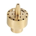 thumbnail image 1 of 1/4"/ 1/2" / 3/4" Latón Jardín Estanque Fuente Boquilla De Agua Aspersor Rociador Latón Dorado Multi Dirección Jet Pond, 1 of 8