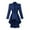 H-BU1862, variant on FEIFLY Women Jackets Coats Retro Gothic Tailcoat Long Sleeved V-Neck Tailcoat Shirts Solid Color Festival Clothing