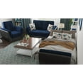 thumbnail image 5 of Ottomanson Origins Air Sleeper Loveseat, Turquoise Color Microfiber, 5 of 11