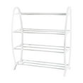 thumbnail image 2 of 4-Tier Cute Shoe Rack for Entryway Shoe Stands, Shoe Rack Front Door Entrance, Multilayer Shoe Rack Entry Way Shoe Rack,White, 2 of 6