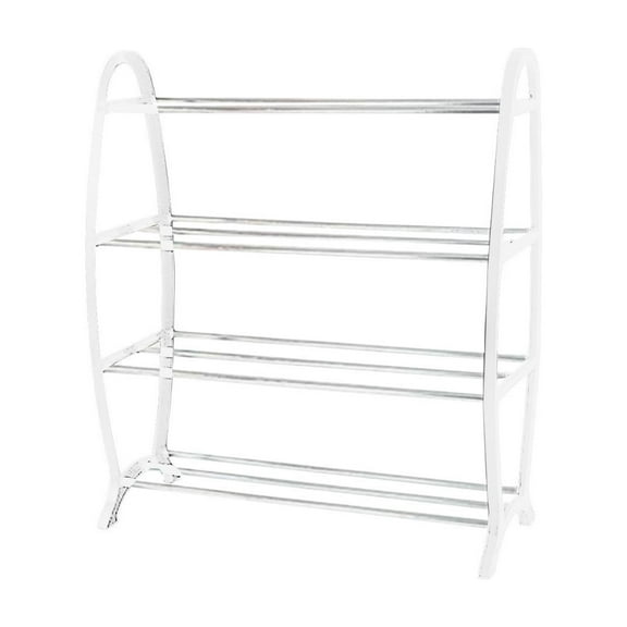 Multi-Tier Assembled Shoe Rack, 20.87x18.50x7.87in Stackable Storage Organizer, Closet Shoe Organizer, Dormitory Entrance Storage Rack