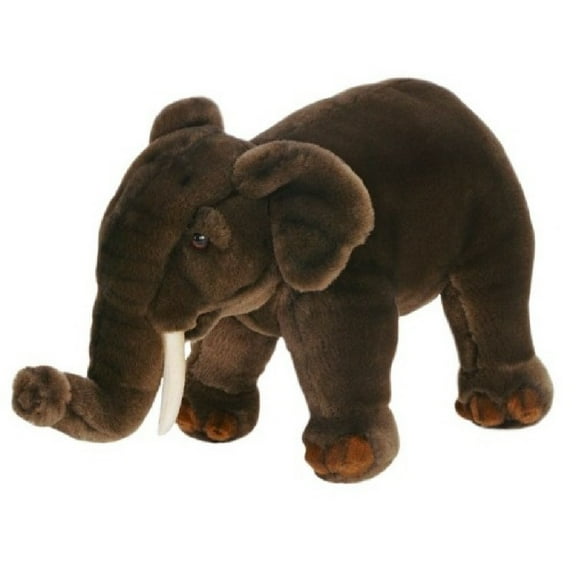 Handcrafted Cuddlers Set of 3 Handcrafted Plush Asian Elephant Stuffed Animals 12"