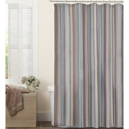 Maytex Jodie Fabric Shower Curtain