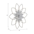 thumbnail image 3 of Sagebrook Home Wall Art Iron Flower Decor, 3 of 8