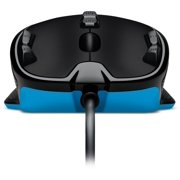 logitech g300s optical ambidextrous gaming mouse 9 programmable buttons, onboard memory