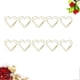 thumbnail image 3 of Heart Paper Clips Metal Clamp for Holding Use 60Pcs Golden Paper Clip, 3 of 5