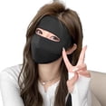thumbnail image 1 of Masque Facial UV pour Femmes, Protection Solaire, Lavable et Réutilisable, 1 of 3