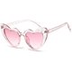 thumbnail image 3 of Clout Heart Goggles Retro Cat Eye Mod Style Vintage Kurt Cobain Gafas de sol, rosa JAMW Sencillez, 3 of 5