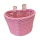 thumbnail image 3 of Canasta frontal para bicicletas para niños para transportar artículos con correas Rosa, 3 of 9