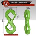 thumbnail image 6 of AMBULL 3/8 Tow Hook, Winch Hook for Off-Road Recovery, Towing Shackle 33000 Lbs, G80 Heavy Duty Strength Integrated Winch Quick Shackle, Green, 6 of 6