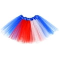 thumbnail image 4 of YunPes Independence Day Girls American Flag Tutu Pleated Tulle Pleated Skirt Winter Vest for Baby Girl, 4 of 5