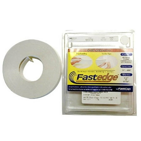 - Fastcap Fastedge Peel & Stick Edge Tape 50' Roll White