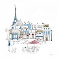 thumbnail image 4 of Avery Tillmon 20x20 Black Modern Wood Framed Wall Art Titled - World Cafe II Paris Color, 4 of 6