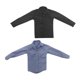 thumbnail image 5 of Moda masculina a 1/6, ropa de de color sólido, ropa de de moda masculina pa de acción "juguetes de títeres CUTICAT Figura de acción de la camisa de los hombres, 5 of 5