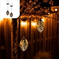 thumbnail image 1 of Farol solar colgante para exterior | Juego de 2 lámparas solares | Decoración de jardín | Farola solar para exterior | Farol marroquí | Lámpara solar colgante | Lámpara colgante, 1 of 4