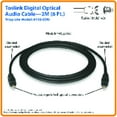 thumbnail image 2 of Tripp Lite Toslink Digital Optical SPDIF Audio Cable, 2M (6-ft.) (A102-02M), 2 of 3