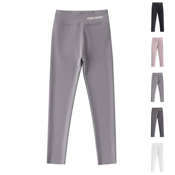 EGNMCR Girls Leggings Yoga Pants Multipack Leggings Dance Running Workout Active for Kids in 3t to 13 Years