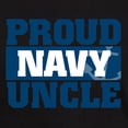 thumbnail image 3 of CafePress - US Navy Proud Navy Uncle Dark T Shirt - Men's Classic Graphic Cotton T-Shirt, 3 of 4