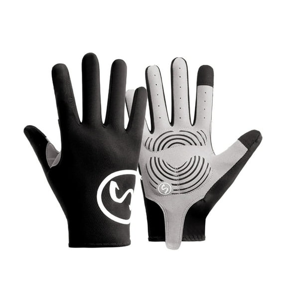 Breathable Touchscreen-Compatible Cycling Gloves with Shock Absorbing Grip for Outdoor Sports, Hiking, Fishing, Fitness & Gym, Unisex, Durable, Comfortable