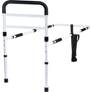 Carex Bed Rails and Grab Bar for Elderly & Seniors, Easy Installation, Height Adjustable, Universal