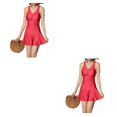 thumbnail image 3 of Toystoory Traje de baño de poliéster de secado rápido y transpirable para mujer para nadar traje de baño modesto duradero para mujer playa Type4 NO4, 3 of 6