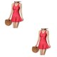thumbnail image 4 of Eigraketly Traje de baño duradero y de secado rápido para mujer, traje de baño de poliéster transpirable, traje de baño modesto para mujer, Type7 NO7, 4 of 6