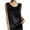 Black, variant on Diufon Women's Sleeveless Tops Spring Summer Stain Crewneck Shirts Trendy Comfy Solid Color Basic Blouses